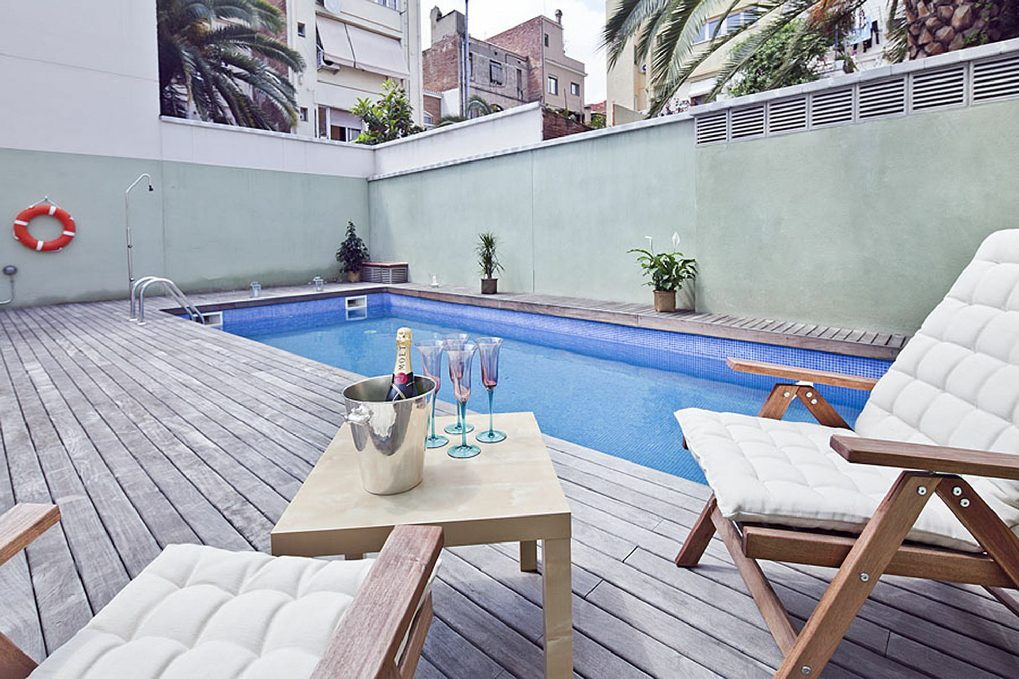My Space Barcelona Gracia Pool Terrace Exteriör bild